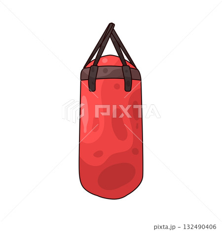 illustration of Punching Bag illustration of Punching Bag 132490406