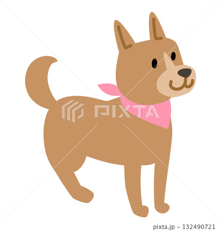 かわいい犬 132490721