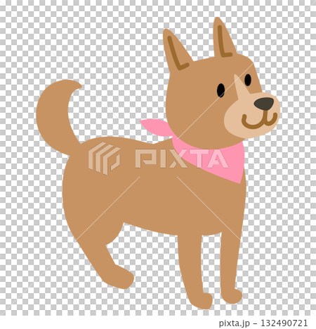 かわいい犬 132490721