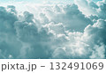Fluffy clouds in the sky. 132491069