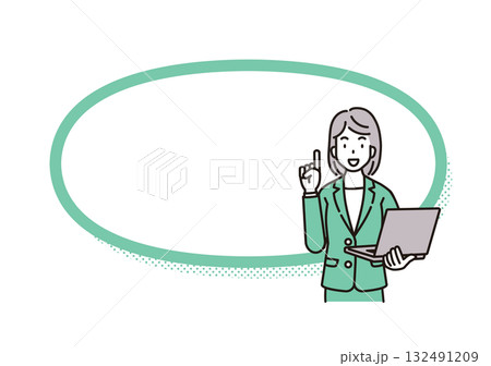 ビジネスウーマン　OL 132491209