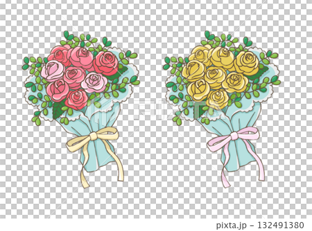 薔薇の花束 薔薇の花束 132491380