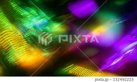 カラフルな光の背景 AI画像 カラフルな光の背景 AI画像 132492223