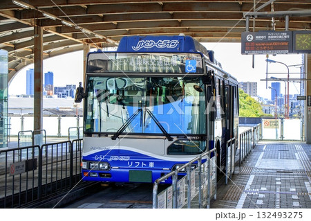 大曽根駅に停車中のゆとりーとライン車両 132493275