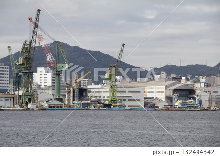 建造中の潜水艦 132494342