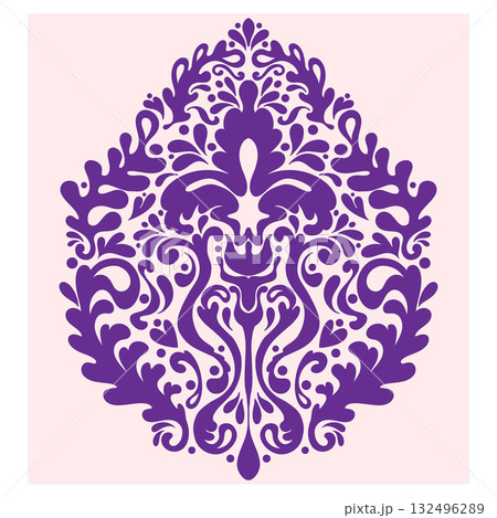 golden pattern on a pink background golden pattern on a pink background 132496289