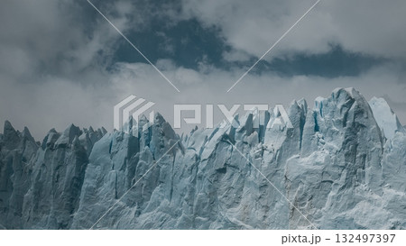 Perito Moreno Glacier, Los Glaciares National Park, Santa Cruz Province, Patagonia Argentina. 132497397