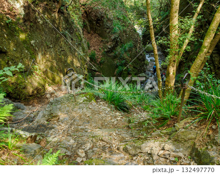 棒の折山の岩場 132497770