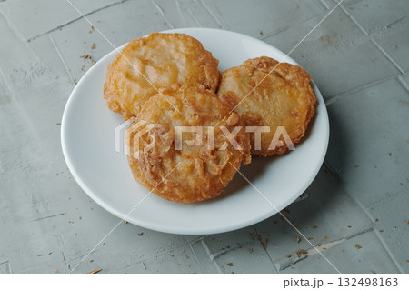 Spanish tortas de camaron fritters 132498163