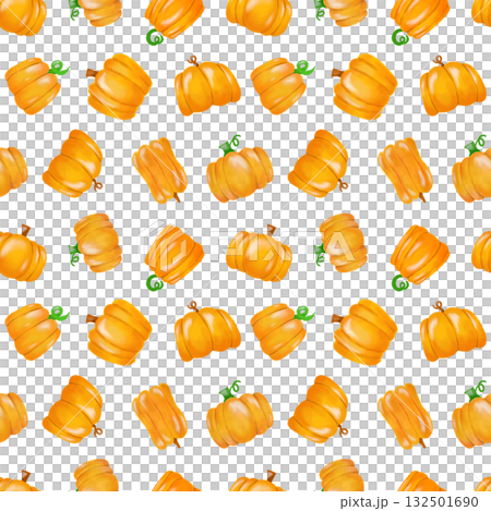 Watercolor pumpkin seamless pattern | Autumn, Halloween, background, wrapping paper design, wallpaper material Watercolor pumpkin seamless pattern | Autumn, Halloween, background, wrapping paper design, wallpaper material 132501690
