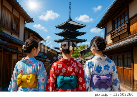 八坂の塔 五重塔 八坂の塔 五重塔 132502260