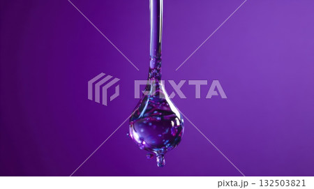 Colorful drop on purpleのイラスト素材 [132503821] - PIXTA