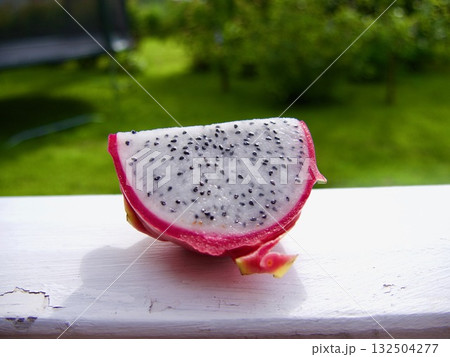 Fresh juicy fruit pitahaya, dragon fruit 132504277