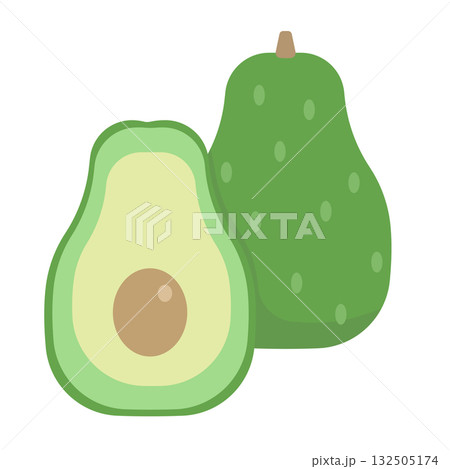 アボガドのイラスト 132505174