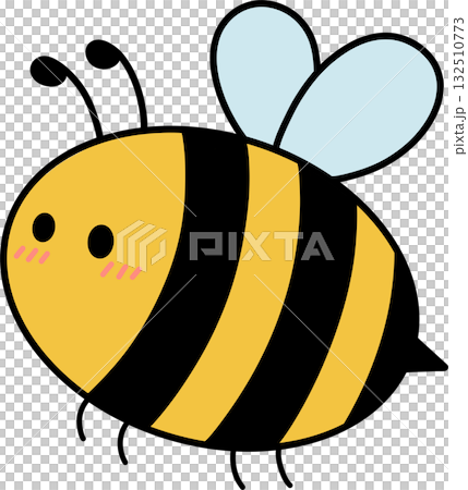cute bee illustration cute bee illustration 132510773