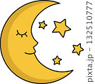 moon and stars 132510777