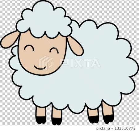 sheep illustration sheep illustration 132510778