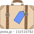 a suitcase with a briefcase 132510782