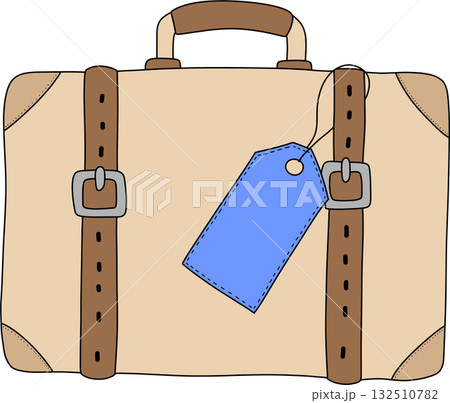 a suitcase with a briefcase 132510782