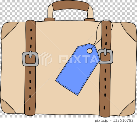 a suitcase with a briefcase 132510782