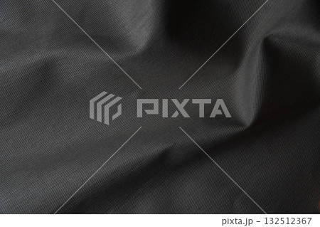 高級感のある黒い布の質感 132512367