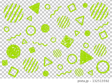 蠟筆材質:具有幾何圖案的流行背景 蠟筆材質:具有幾何圖案的流行背景 132513592