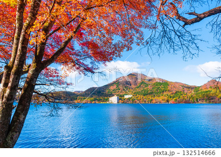 榛名山・榛名湖・掃部ヶ岳(秋) 榛名山・榛名湖・掃部ヶ岳(秋) 132514666