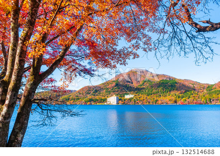 榛名山・榛名湖・掃部ヶ岳(秋) 榛名山・榛名湖・掃部ヶ岳(秋) 132514688