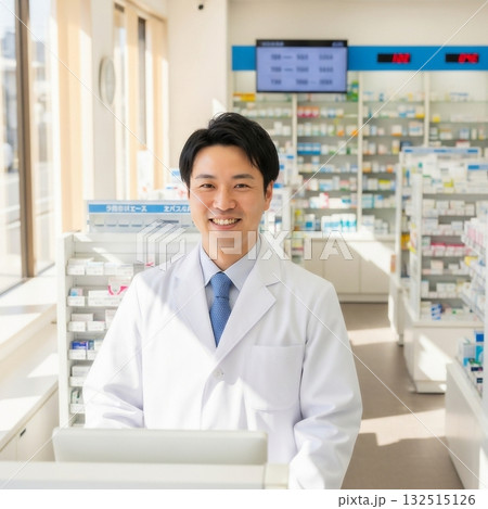 薬剤師の男性2 132515126