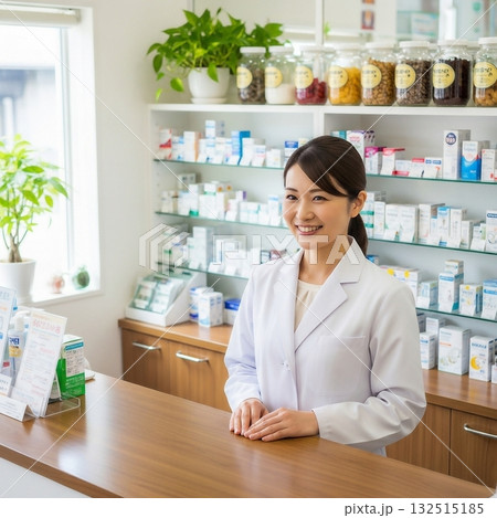 薬剤師の女性9 薬剤師の女性9 132515185