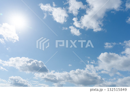 雲の多い空 132515849