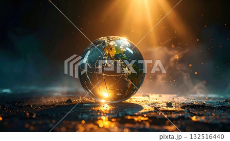 《AI画像》環境問題のイメージ素材 《AI画像》環境問題のイメージ素材 132516440