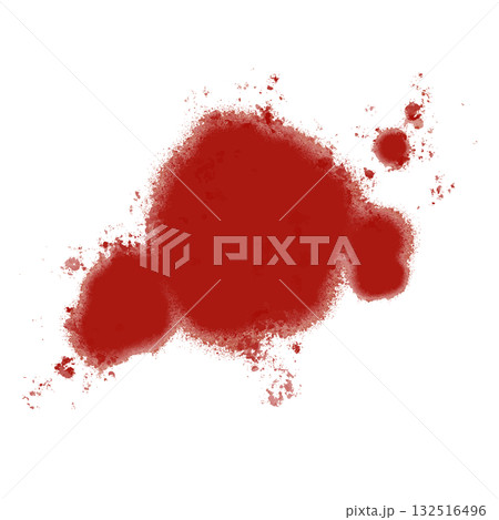 血　絵の具のテクスチャ 132516496