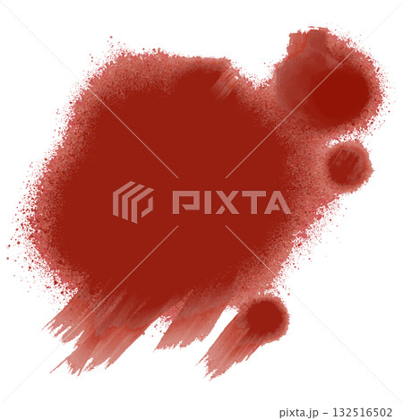 血　絵の具のテクスチャ 132516502