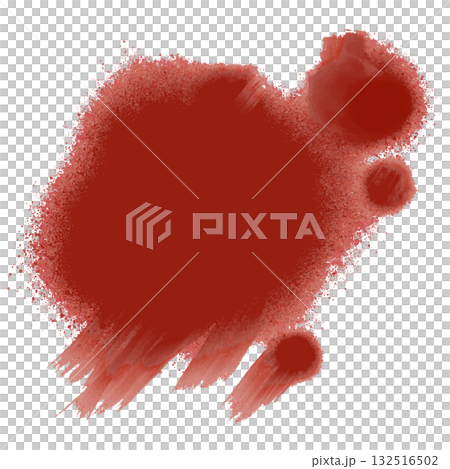 血　絵の具のテクスチャ 132516502