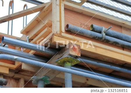 型枠建て込み（建築躯体工事） 132516851
