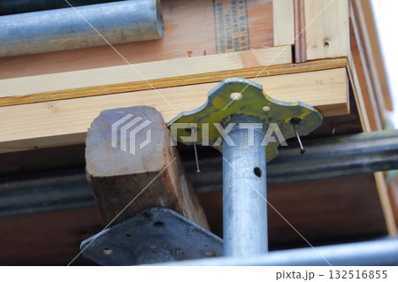 型枠建て込み(建築躯体工事) 型枠建て込み(建築躯体工事) 132516855