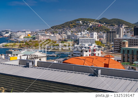 《長崎県》長崎市・坂の街並み 132519147