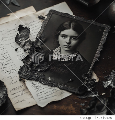 本を読む女性 132519580