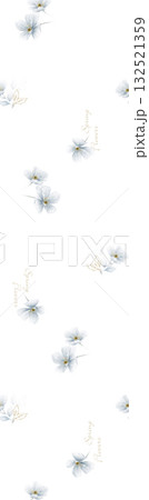 Abstract beautiful watercolor floral vintage illustration Abstract beautiful watercolor floral vintage illustration 132521359