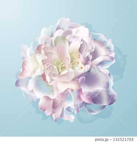 Abstract beautiful watercolor floral pattern illustration Abstract beautiful watercolor floral pattern illustration 132521783