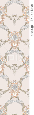 Abstract beautiful watercolor floral pattern illustration Abstract beautiful watercolor floral pattern illustration 132521856