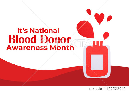 Colorful design with blood donation theme featuring red hearts Colorful design with blood donation theme featuring red hearts 132522042