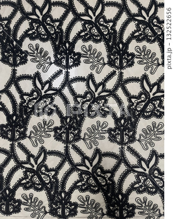 Abstract beautiful watercolor floral pattern illustration 132522656