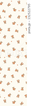 Abstract patterns and beautiful watercolor floral illustrations 132522795