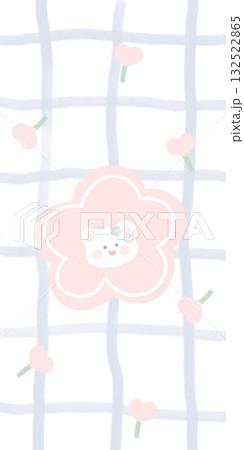 Abstract patterns and beautiful watercolor floral illustrations Abstract patterns and beautiful watercolor floral illustrations 132522865