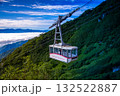 中央アルプス駒ヶ岳ロープウェイと南アルプス雲海 132522887