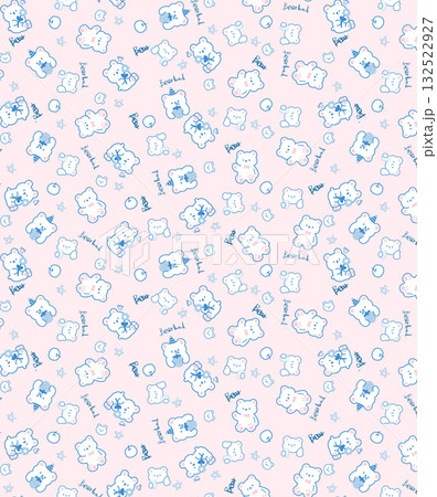 Abstract patterns and beautiful watercolor floral illustrations 132522927