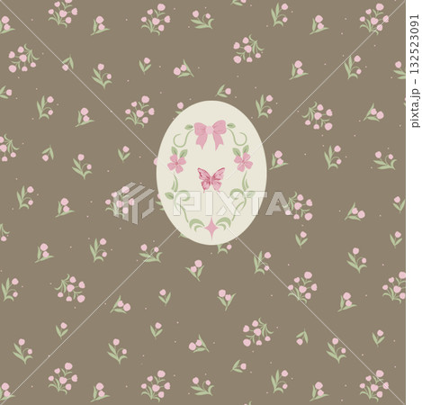 Abstract patterns and beautiful watercolor floral illustrations Abstract patterns and beautiful watercolor floral illustrations 132523091