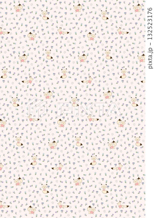 Abstract patterns and beautiful watercolor floral illustrations Abstract patterns and beautiful watercolor floral illustrations 132523176